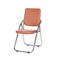 JCXOZ-Sedia Pieghevole Sedie Pieghevoli Imbottite, Impermeabile e Resistente attenuato Sedile Pieghevole Facile memorizzare Via Facile for ospitare Famiglie (Marrone)
