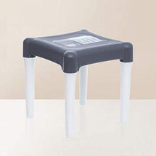 Juudoiie Sgabello semplice Steso Assemblable Sgabello basso Sgabello addensato Auto Sgabello per bambini Sgabello in plastica Baby Shower Sgabelli da bagno (Color : Gray, Dimensione : Medium)