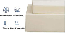 Yzzlh - Cuscino per panca lunga con cravatta, 2 o 3 posti, spessore 3 cm, spessore 3 cm, per interni ed esterni, lavabile (S,30 x 80 cm - 3 cm di spessore)