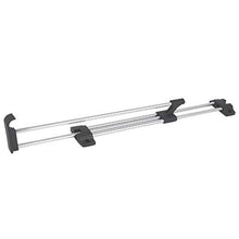 New Lon0167 Armadio guardaroba In primo piano appendiabiti efficacia affidabile in metallo a scomparsa estraibile asta guida argento tono 350mm lunghezza(id:e1d 55 5c c9d)