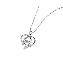 Collana In Argento Sterling, 925 Sterling Argento Grandi Mani Tenendo Piccole Mani Stile Moda Mamma Collana Cuore, Adatto Per La Festa Della Mamma, Regali Di Anniversario E Regali Di Compleanno