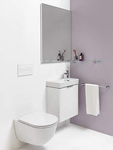 Laufen Mobile Toilette Base Vanity, sportello Sinistro, per lavabo 815955, colorazione: Neve (Bianco Opaco) - H4021011102601