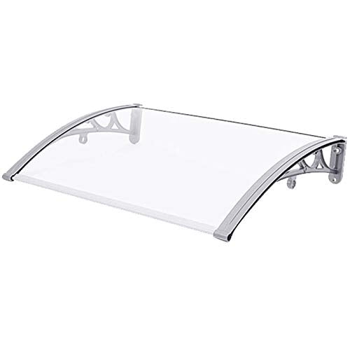 Recliner Porta D'ingresso Portico Tettoia Patio Portico Tenda da Sole Riparo Protezione dai Raggi Solari UV Pioggia Neve, 39,3 X 47,2 Pollici