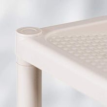 LYM &ripiano di stoccaggio 4 Strati scaffalature di stoccaggio, Cucina Bagno Multifunzionale Rack di stoccaggio di stoccaggio Spice Rack Scaffale di Finitura