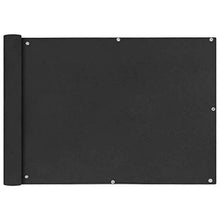 HAOMENGG Frangivista per Balcone Copertura per Balcone Protezione dal Vento Protezione UV Protezione per Balcone 75 x 400 cm