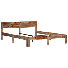 SKM Giroletto in Legno Massello di Sheesham 180x200 cm (25kg) Grigio-8423