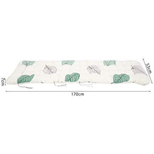 harupink Cuscini per Sdraio Giardino, Cuscino Poltrona Paradise con Manicotto Fisso 170x53x7CM Morbido Buon Effetto Rimbalzo 100% Fibra Cotone Perlato Riempitivo(Motivo Floreale B)
