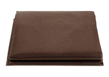 Stafeny - Copertura rettangolare per mobili da giardino, impermeabile, antivento, anti-UV, 126 x 126 x 74 cm, colore: Marrone