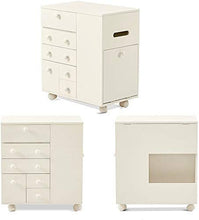 UWY Armadietto da toeletta in Legno 2 in 1 Armadietto da Comodino Camera da Letto Semplice Armadio da Trucco per Finestra a bovindo