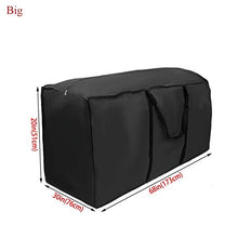 Kdrirad Borsa Portaoggetti per Cuscini da Giardino,Resistente 210D Borse da Viaggio Borsa da Trasporto Custodia Organizer con Maniglie per Casa e Patio Albero di Natale (Size : 173 * 76 * 51CM)