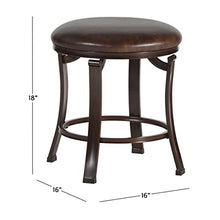 Hillsdale Furniture Hastings - Sgabello da bagno senza schienale Hillsdale Furniture
