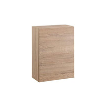 tft Pensile da Bagno 1 Anta Push 35x18x47,5 cm in Legno Ibiza Tabacco Chiaro