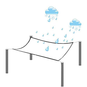 SHIJINHAO Telo Impermeabile Esterno,Incatramata Chiaro Impermeabile Della Copertura Del Tarp, Trasparente Incatramata Serra Copertura Heavy Duty Con Occhielli Esterna Giardino Della Tenda, 45 Dimensio