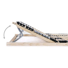 vidaXL Legno Faggio Doghe Rete 7 Zone 42 Doghe 140x200 cm Letto Matrimoniale