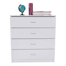SUNTAOWAN Camera da Letto Comodino in Legno a 4 cassetti Mobili da Camera da Letto Dresser Dresser Cassetto da Tavolo Mini Comodino