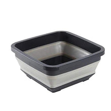 Folding Lavabo Retrattile Domestica Lavare Schiuma Piede Portatile ispessite Cucina Lavatrice Bacino di Corsa Esterna Pieghevole Basin, Grigio