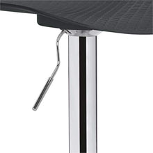 Pratiko Life B07007160 Sgabello Julie Regolabile, Nero, Set 2 pezzi