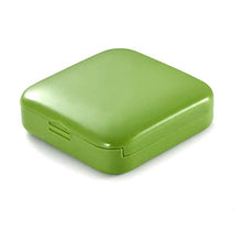 DOITOOL Contenitore per pillole da viaggio, 4 pezzi, quadrato, portapillole portatile, portapillole giornaliero