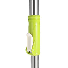 WAMSY Mop Stock Spin Mop 360 Mop E Secchio Rotanti Magic Roll Mop Rotante Facile da Strizzare con 2 Testine in Microfibra