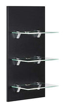 Set di mobili da bagno SANTINI 100 (4 pezzi) nero satinato