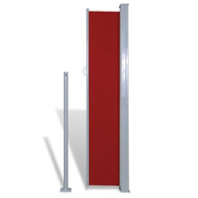 Tidyard Tenda da Sole Laterale Retrattile, Tenda da Sole Laterale, Tendalino Laterale per Patio Terrazzo 160 x 300 cm Rosso