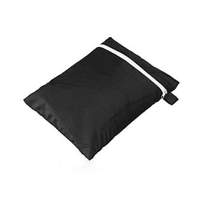 Eastbride Copertura per Tavoli da Esterno Antipolvere,Copertura Protettiva per Box da terrazza, Copertura Antipolvere per Armadio di stoccaggio-Nero_130x60x71cm,Coperture per Divani da Giardino
