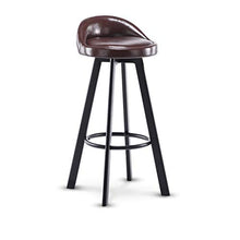 LF- Sgabello da Bar di casa Sgabello Alto Girevole Sgabello da banco Sgabello da Bar Sgabello Nero Multicolor semplicità (Color : Brown-a)