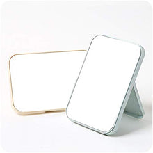 WXL Specchi da Tavolo 3 Colori Specchio per Il Trucco Semplice per Le Donne Specchio cosmetico Desktop Pieghevole Compatto per la Camera da Letto da Camera da Letto Specchio Trucco con LED