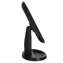 Belleashy Specchio Trucco A Batteria 20 LED Specchio Trucco Luce Desktop Home Touch Screen 180 ° Angolo Regolabile Specchio Portatile Illuminato Per Bagno