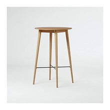 AC Design Furniture - Tavolo da bar Pernille, 70 x 70 x 105 cm, in MDF, colore: Marrone