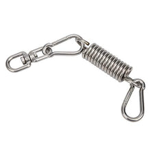 Jeanoko Rotazione Loop Swing Chair Spring Pratical Firm Hammock Spring Hanging Chair Kit Acciaio per Amache