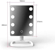Specchio Home Portable Vanity 8-LED luci Regolabili per Il Trucco Table spogliatoio Camera da Letto per la rasatura della Camera da Letto