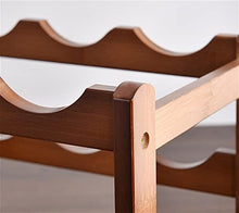 Mensola Vino Scaffale a 3 livelli classico di deposito del vino di legno del vino in legno di 3 livelli 9 bottiglie con 4 titolari di vetro, perfetto per bar, cantina, cantina, armadietto, dispensa Po
