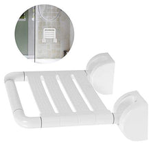 Fybida Panca Pieghevole per Bagno Sgabello Pieghevole per Doccia con Superficie in Nylon Sedili di Sicurezza per Bagno Sedili per Doccia Sgabello per Doccia a Parete per bagni