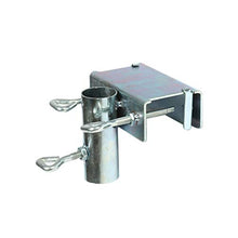 POHOVE - Supporto per ombrelli da terrazza con morsetto per ombrellone e ponte, supporto a morsetto per ombrellone da spiaggia, per terrazze da balcone