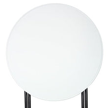 Casaria Tavolino Alto Giardino Pieghevole Rotondo Ø 72cm da Ricevimento Tavolo da Bar Bistro Esterni