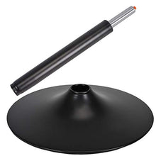 Sgabelli da Bar Set di 2 Sedie A Barre con Schienale in Legno, Sgabelli A 80 ° Sollevamento Girevole, Regolazione Dell'altezza Gray-High Stool