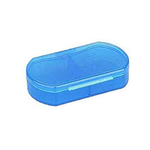 Portapillole Organizer Piccolo Titolare Quotidiano Am Pm Contenitori Medicina Blu 8 Pz
