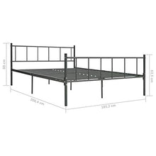 SKM Giroletto Grigio in Metallo 180x200 cm (18.75kg)