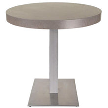 Bolero base tavolo quadrato in acciaio INOX ristoranti, bar Club gambe
