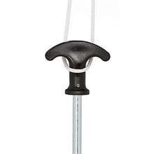 Relaxdays Pioli per Tende, Set da 12, Picchetti a Vite, Acciaio, Terreni Duri, Ancoraggio Padiglioni, 31 cm, Nero