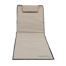 Ambientehome Liege, Strandgut07 Spiaggia Matte XXL Beige Imbottita, 200 x 60 x 3 cm, 74017