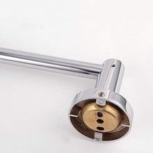 Homieco Portasciugamani a Parete, portasalviette con portasalviette in Acciaio Inox, portasalviette portasalviette da Bagno, Lunghezza 60cm