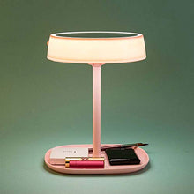CFPPX Specchio Trucco con Luce LED, USB Ricaricabile Pieghevole Specchio Cosmetico, Makeup Mirror, Specchio da Rotazione a 360°,Viola,Rabbit2