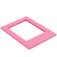Portafoto - Portafoto magnetico Frigo Mini Portafoto 3 pollici Magnete per frigorifero(Rosa)