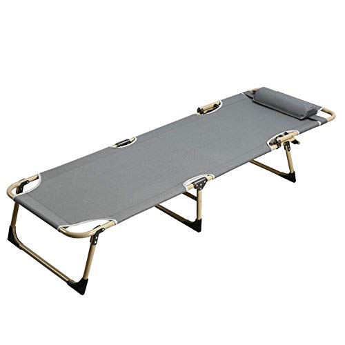 Lettino prendisole pieghevole Lettino singolo pieghevole Sedia a sdraio spiaggia Lettino prendisole portatile Ufficio Pausa pranzo Letto Lettino giardino all'aperto Lettino semplice Letto a quattro