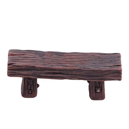 Figutsga - 3 sgabelli doppi in resina per paesaggio, panchina da giardino, decorazione per casa, 3 pezzi