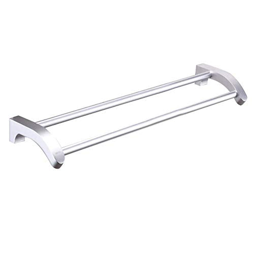 Mensola da bagno, mensola portaoggetti - Bagno Rack Set a parete doccia Caddy antiruggine in acciaio inox for Attrezzature da cucina con un asciugamano su ferrovia (Dimensioni: 610x160x35mm) partizion