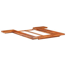 SKM Giroletto Futon Giapponese in Legno Massello Acacia 100x200 cm