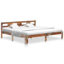 SKM Giroletto in Legno Massello di Sheesham 200x200 cm (26.85kg) Grigio-8419